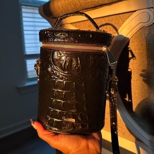 Classic black Brahmin Purse